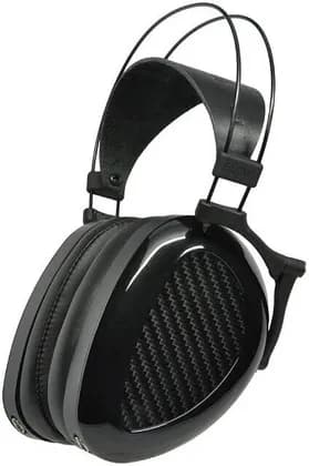 Dan Clark Audio AEON 2 Noire Headphone, 62mmx34mm Single-Ended Planar Magnetic Driver, Trueflow Technology, Carbon Fiber Baffle, Nickel-Titanium Memory Metal Headband, Black | AEON 2 Noire