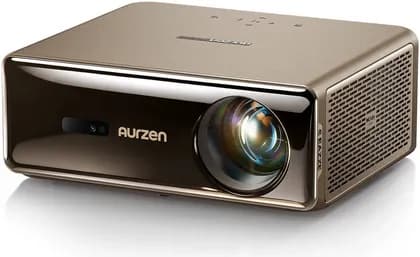 Aurzen EAZZE D1 Max Smart Projector, 1500 ANSI Lumens, 1080p, Google TV, 4K Support, HDR10, 30W Dolby Audio, Wi-Fi 6, BT 5.0, HDMI, USB, Auto Focus, Keystone, 2GB/32GB | AU-PJ-AD003U-UKBW0