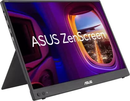ASUS ZenScreen MB16FC Portable Monitor, 16" IPS Display, WUXGA Resolution, 75Hz Refresh Rate, 5ms (GtG) Response Time, 16.7M Color Display, Trace Free Technology | 90LM0CB1-B01N71