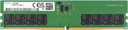 SAMSUNG M323R2GA3EB0 Desktop Memory Module, 16GB, DDR5, 5600 MHz, PC5-44800, 1Rx8, Non-ECC, Unbuffered, 1.1V, CL46, 288-Pin UDIMM | M323R2GA3EB0-CWM0D
