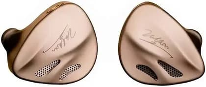 DUNU Vulkan 2 Hybrid In-Ear Monitor Earphones, Premium HiFi IEM with Dual Dynamic Drivers, High-Resolution Sound, Deep Bass, Detailed Mids & Crisp Treble, Silver | Vulkan 2