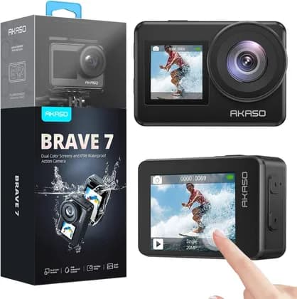 AKASO Brave 7 Action Camera Without Memory Card