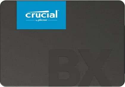 Crucial BX500 SATA 2.5" Internal SSD, 1TB Capacity, 540 Mb/s Sequential Read, 500 Mb/s Sequential Write, 360TB TBW SSD Endurance, Black | CT1000BX500SSD1