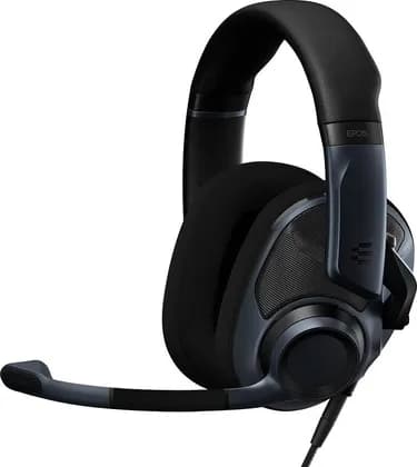 EPOS H6 PRO Open - Premium 42 mm Open Back Wired Gaming Headset with Detachable Boom Mic & BrainAdapt™ Comfort, Sebring | 1000934