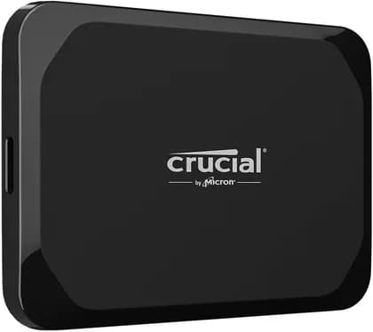 Crucial X9 1TB External Portable SSD, 1050 Sequential Read, USB 3.2 Gen-2 (10Gb/s) Interface, Shock, Vibration And Drop Proof, Plug-And-Play, Black | CT1000X9SSD9