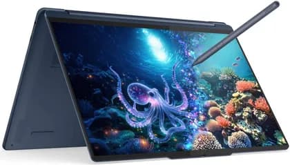 Lenovo Yoga 9 2-in-1 14ILL10 Aura Edition Laptop, 14" 2.8K WQXGA+ OLED Touch, Intel Core Ultra 7 258V, 32GB RAM, 1TB SSD, Intel Arc Graphics 140V, English-Arabic K/B, Win11, Cosmic Blue | 83LC005MAX