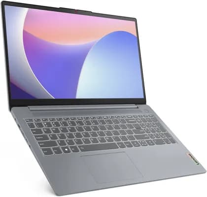 Lenovo IdeaPad Slim 3 15IRU8 Laptop, 15.6" FHD TN Display, Intel Core i3-1315U, 8GB RAM, 256GB SSD, Intel UHD Graphics, English-Arabic Keyboard, No OS, Arctic Grey | 82X700BTAX
