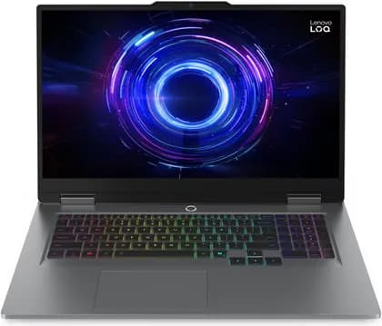 Lenovo LOQ 17IRX10 Gaming Laptop, 17.3" FHD IPS 165Hz Display, Intel Core i7-14700HX, 16GB RAM, 512GB SSD, GeForce RTX 5060 8GB GPU, English-Arabic K/B, No OS, Luna Grey | 83JH00BTAX