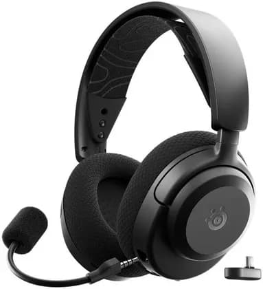 SteelSeries Arctis Nova 3 Wireless Gaming Headset, Multi-Platform 2.4GHz & Bluetooth, 40-Hour Battery, Neodymium Drivers, Mobile App Control & Detachable Mic, Black | 61775