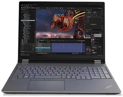 Lenovo ThinkPad P16 Gen 2 Laptop, 16" WUXGA Display, Intel Core i9-13950HX vPro, 32GB RAM, 512GB SSD, NVIDIA RTX 5000 Ada 16GB GPU, Windows 11 Pro, Storm Grey | 21FBS08201