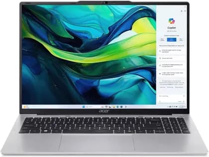 Acer AL16-52P-32E3 Aspire Lite Laptop, 16" WUXGA IPS Display, Intel Core i3-1305U Processor, 8GB RAM, 256GB SSD, Intel UHD Graphics, English Keyboard, No OS, Silver | NX.JN0EM.001