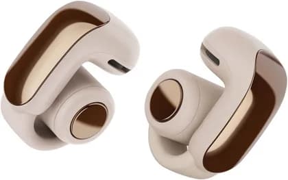 Bose Ultra Open True Wireless Earbuds, Immersive Spatial Audio, Auto-Volume Function, Up to 27 Hours of Playback, IPX4 Water Resistance, Bluetooth 5.3, Driftwood Sand | 881046-0400