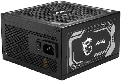 MSI MAG A1000GL PCIE5 Power Supply, 1000W Power, ATX 3.1 Ready, Native Dual-Color PCIe CEM 5.1 Connector, Supports NVIDIA GeForce RTX 40 Series, LLC Half Bridge Topology, Black | 306-7ZP9B18-CE0