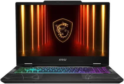 MSI Cyborg 15 B2RWFKG Gaming Laptop, 15.6" FHD 144Hz IPS Display, Intel Core 9 270H, 16GB RAM, 512GB SSD, GeForce 5060 8GB Graphics, English-Arabic K/B, Win11Home, Translucent Black | 9S7-15Q342-1091