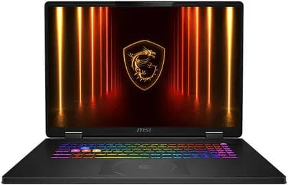 MSI Crosshair 18 HX AI A2XWFKG Gaming Laptop, 18" QHD+ 240Hz Display, Intel Core Ultra 7 251HX, 16GB RAM, 1TB SSD, GeForce RTX 5060 8GB, English-Arabic K/B, Windows 11 Home, Black | 9S7-184111-070
