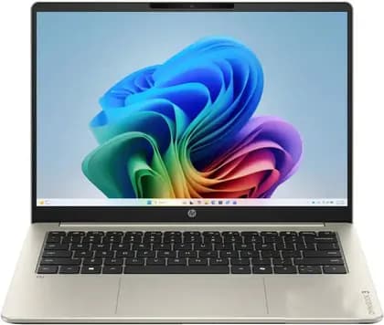 HP OmniBook 3 Laptop, 14" 2K Touchscreen Display, Snapdragon X X1-26-100, 16GB RAM, 512GB SSD, Qualcomm Adreno Graphics, English Keyboard, Windows 11 Home, Warm Gold | D0ZY2UA