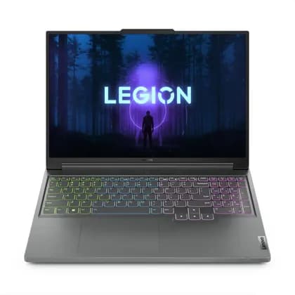 Lenovo Legion Slim 5 16IRH8 Laptop, 16" WQXGA IPS 165Hz Display, Intel Core i7-13700H, 16GB RAM, 512GB SSD, GeForce RTX 4050 6GB GPU, ENG-ARAB K/B, No OS, Storm Grey | 82YA00BXAX