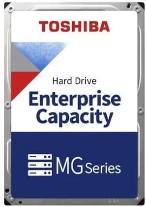 Toshiba MG09SCA Series 16TB SATA 3.5" Enterprise HDD, 7200 RPM Speed, 512 MB Buffer Size, SAS 12.0 Gbit/s Interface, 4.16 W (Idle) Power Consumption, 268MiB/s Data Transfer Speed | MG09SCA16TE