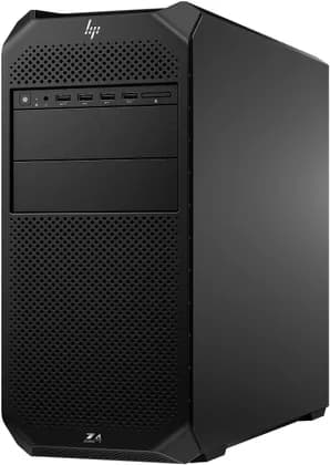 HP Z4 G5 Workstation Desktop PC, Intel Xeon W3-2423, 16GB DDR5 RAM, 1TB PCIe SSD, USB 320K K/B 320M Wired Mouse, NO OS, Black | CD7Y1ES