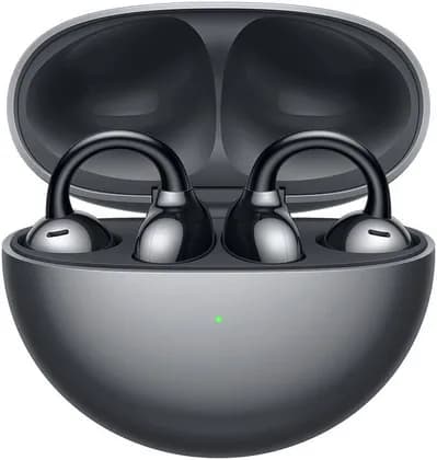 HUAWEI FreeClip Wireless Earbuds, Up to 36 Hours When Paired With the Charging Case, Supports SBC, AAC, and L2HC Audio Formats, Water and Dust Resistance, Wireless Charging, Black | T0017