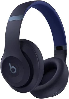 Beats Studio Pro Headphones, Wireless Bluetooth/3.5mm Analog Input Connectivity, 40mm Active Driver, Active Noise Cancelling, Spatial Audio, USB-C Universal Charging, Navy | MQTQ3