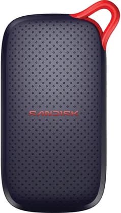 SanDisk V3 Portable SSD, 1TB Storage Capacity, USB-C Connector, USB 3.2 Gen 2 Interface, Up to 1000MB/s Read Speed, Plug-and-Play, Drop Resistant Up to 6.6', Blue | SDSSDE31-1T00-G25