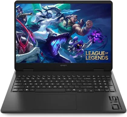 HP OMEN Slim 16-an0010nia Gaming Laptop, 16" 2K IPS 144Hz Display, Intel Core Ultra 7 255H, 16GB RAM, 1TB SSD, GeForce RTX 5060 8GB GPU, English K/B, No OS, Shadow black | D13PSEA