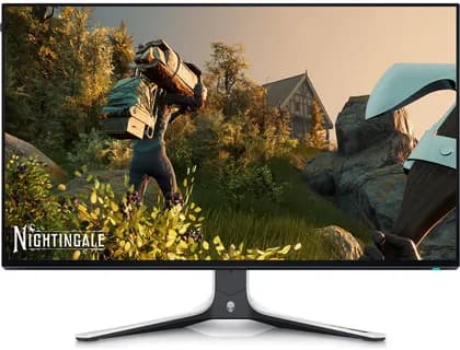 Dell Alienware AW2723DF 27" Gaming Monitor, QHD 240Hz TFT Active Matrix Display, 1ms Response, NVIDIA G-Sync, Height/Tilt/Swivel/Pivot Adjustability, 2x HDMI2 / DP 1.4 / USB3.2, Lunar Light | AW2723DF