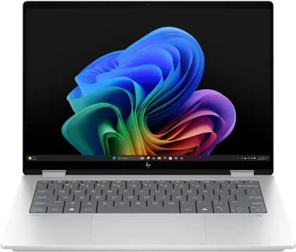 HP 14-fm0047nr OmniBook X Flip 2-In-1 Laptop, 14" 2K IPS Touch Display, Intel Core Ultra 7 256V, 16GB RAM, 512GB SSD, Intel Arc Graphics 140v, English K/B, Win11 Home, Glacier Silver | B88A6UA
