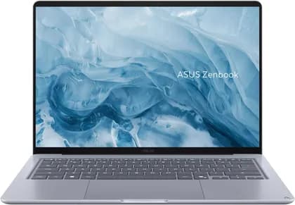 ASUS Zenbook 14 UX3480 CoPilot+ Laptop, 14" WUXGA OLED Display, Snapdragon X X1 26 100, 16GB RAM, 512GB SSD, Qualcomm Adreno Graphics, English-Arabic Keyboard, Win11Home, Arctic Blue | 90NB19K1-M002S0