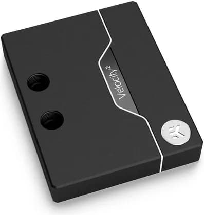 EKWB EK-Quantum Velocity2 D-RGB - AM5 Water Block Socket Specific Cooling Engine, ARGB Lighting, EK-ExactMount System, for AM5 Lighting & Ryzen 7000 Series CPUs, Nickel + Acetal | 3831109857700