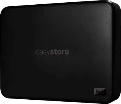 WD Easystore 6TB External Portable Hard Drive, USB 3.2 Gen 1 Interface, Portable Design, Automatic Backup Options, WD Drive Utilities, Compatible with Mac & PC, Black | WDBUWJ0060BBK-WESN