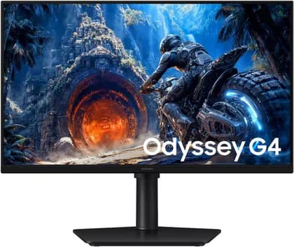 SAMSUNG Odyssey G4 G40H Gaming Monitor, 25" IPS Display, FHD Resolution, 1ms (GTG) Response Time, 300Hz Refresh Rate, AMD FreeSync Premium, Black Equalizer, Black | LS25HG402EMXUE