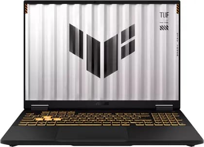 ASUS TUF Gaming F16 FX608JMI Laptop, 16" WUXGA IPS 144Hz Display, Intel Core i7-14650HX, 16GB RAM, 512GB SSD, GeForce RTX 5060 8GB GPU, English-Arabic K/B, Win11Home, Jaeger Gray | 90NR0NB1-M00MT0