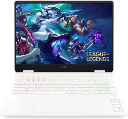 HP OMEN 16-am0019nia Gaming Laptop, 16" 2K IPS 165Hz Display, Intel Core Ultra 7 255H, 16GB RAM, 512GB SSD, GeForce RTX 5070 8GB GPU, No OS, Ceramic White | D13PLEA