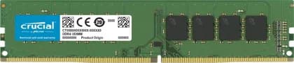 Crucial 16GB (1 x 16GB) DDR4-3200 UDIMM Desktop Memory, PC4-25600, 3200 MHz Clock Speed, Cas Latency 22, Unbuffered Non ECC, 288 Pin, 1.2V Voltage | CB16GU3200