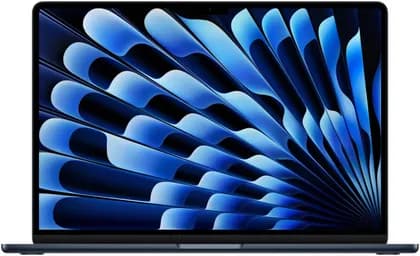 Apple MacBook Air Laptop, 15.3" Liquid Retina Display, M5 Chip, 10-Core CPU, 10-Core GPU, 16 Core Neural Engine, 24GB RAM, 1TB SSD, MacOS, ENG-ARB Keyboard, Midnight | MDVN4AB/A