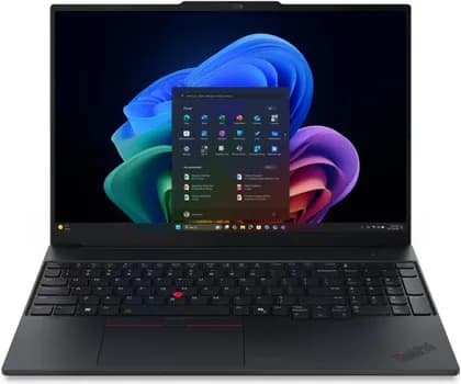 Lenovo ThinkPad E16 Gen 4 Laptop, 16" WUXGA IPS 60Hz Display, Intel Core Ultra 7 355, 16GB RAM, 512GB SSD, Integrated Intel Graphics, English Keyboard, NO OS, Black | 21YC0030GP