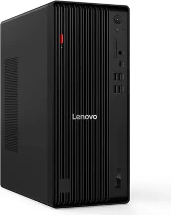 Lenovo ThinkCentre M70t Gen 6 Desktop Computer, Intel Core Ultra 7 265, 16GB RAM, 512GB SSD, Intel Graphics, Wired Keyboard & Mouse, No OS, Black | 12YM000LGR