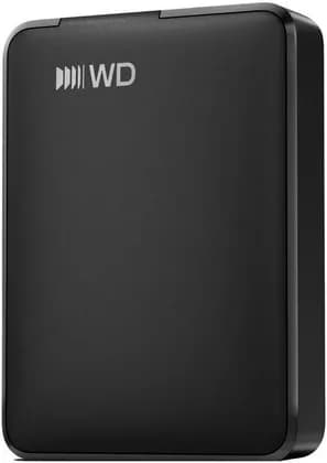 Western Digital Elements External Hard Drive, 5TB Storage Capacity, USB-C 3.2 Gen 1, Plug & Play, Space for Photos, Videos & Documents, Black | WDBLSS0050BBK-WESN