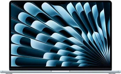 Apple MacBook Air Laptop, 15" Liquid Retina Display, M4 Chip with 10-Core CPU, 10-Core GPU, 16-Core Neural Engine, 16GB RAM, 1TB SSD, English-Arabic Keyboard, MacOS, Sky Blue | MDG34