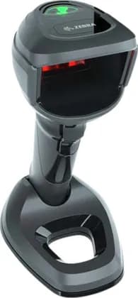 Zebra DS9908 Series Corded Barcode Scanner, 2D Hybrid Imager, Standard Range, USB, Handheld/Presentation, White Illumination with Green LED Aimer, IP52, Black | DS9908-SR4U2100AZW