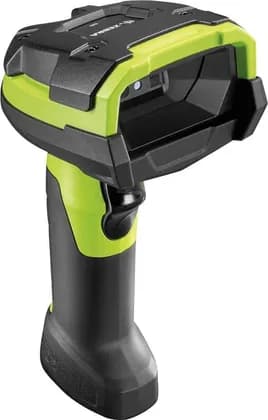 Zebra DS3678-ER Handheld Barcode Scanner Only, 1D & 2D Scanner Type, Laser Sensor, 1280 Pixels Sensor Resolution, Wired & Wireless Connectivity, Black / Green | DS3678-ER2F003VZWW