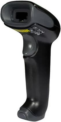 Honeywell Voyager 1250G Single-Line Hand-Held Laser Barcode Scanner, 700-mW Laser, Automatic Interface Detection, 17.6" Away at a Resolution of 13 mm, USB Connectivity, Black | 1250G