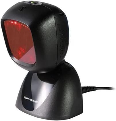 Honeywell Youjie HF600 Laser Barcode Scanner, 3 Intensity Levels, 100K Lux Light Level, USB, RS232 Serial & KBW System Interface, 1D & 2D Symbologies Decode Capabilities, Black | HF600