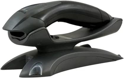 Honeywell 1202G Wireless/Bluetooth General Duty Barcode Scanner USB Kit, Charge & Communication Base, Curved Form Factor, 45000 Number of Scans, Cordless, 1D Decode Capability, Black | 1202G-2USB-5