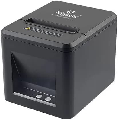Nigachi NC-TP230 Thermal Receipt Printer, 230mm/s High-Speed POS Printer with USB & LAN Interface, 1D/2D Barcode Support & Auto Cutter, Grey | TP-230
