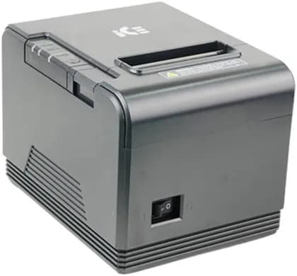 Ice IRP260 Thermal Receipt Printer, With USB / Serial / Ethernet Interfaces, Compatible To ESC/POS, Built In Large Data Buffer, 72mm Print Width, Black | IRP-260