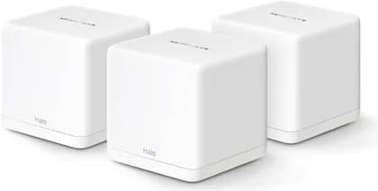 Mercusys Halo H60X AX1500 Whole Home Mesh WiFi 6 System, Dual Band WiFi 6, Seamless Roaming, Connect over 100 Device, Full Gigabit Ports, Whole Home Coverage, White | Halo H60X
