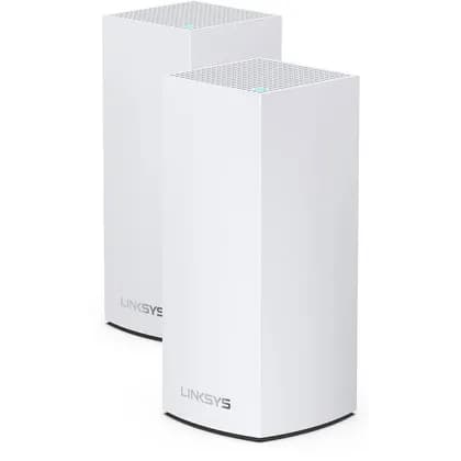 Linksys Atlas Pro 6 Dual-Band Mesh WiFi 6 Router, 600 + 4800 Mbps Speed, 5400 sq ft Range, OFDMA Tech, Easy App Controls, 2 Pack, White | MX5502-ME